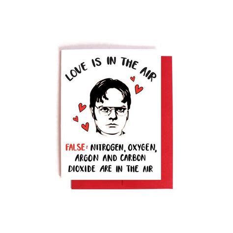 Dwight Schrute Love Is Anti Valentine Nerdy The Office Valentines Day