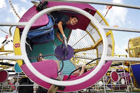 carnival rides and games are the attraction at ziggy dick