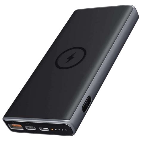 aukey draadloze powerbank  mah power delivery quick charge kopen