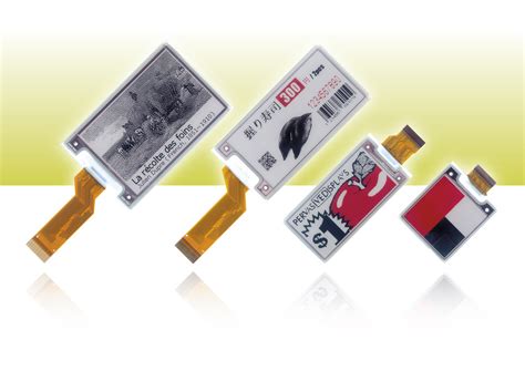 pint sized tft active matrix electronic paper display modules support high resolution images