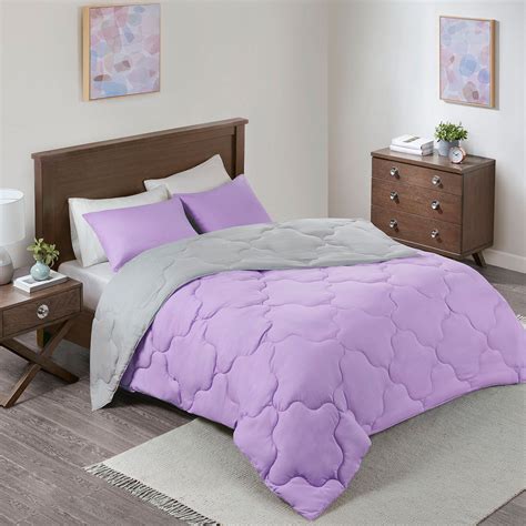 comfort spaces vixie reversible  alternative comforter set twin