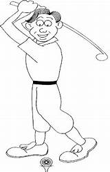 Golf Coloring Pages Printable Kids Themed Print Sport Girls Doing Boy Golfer Widgets Amazon Gif Mega sketch template
