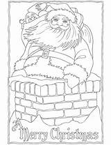 Coloring Christmas Publications Dover Vintage Pages Books sketch template