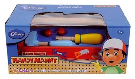 Precious Disney Handy Manny Wooden Tool Box
