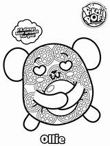 Ollie Coloringonly Pops Pikmi sketch template