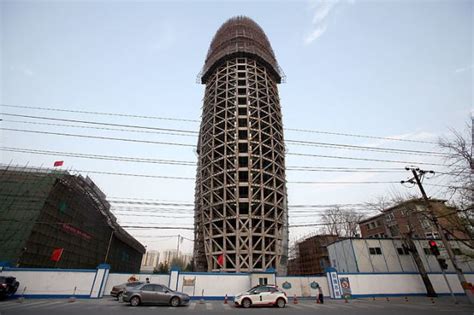 chinese people s daily penis shaped headquarters penis building china