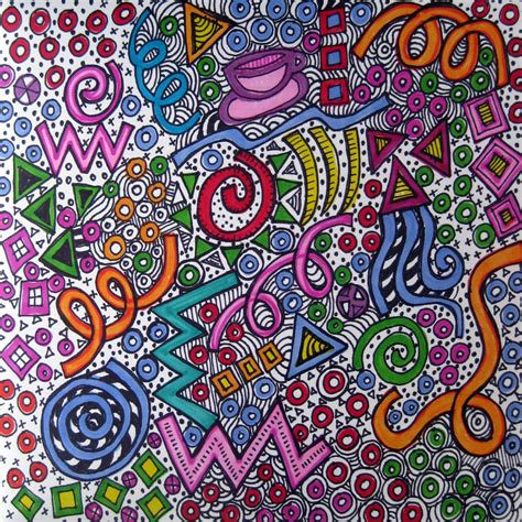 doodle art full colour sabadoodle