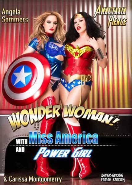 Wonder Woman With Miss America And Power Girl