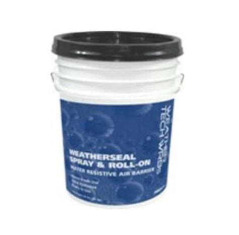 parex usa weathertech weatherseal spray roll   lb    materials
