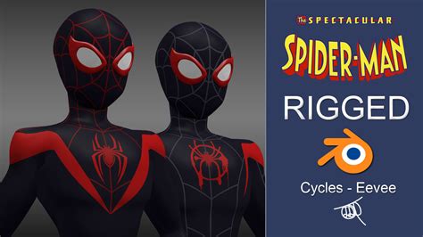 3d Model Spectacular Spider Man Miles Morales Package