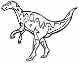 Dinosaur Coloring Drawing Edmontosaurus Pages Choose Board Clipartmag sketch template