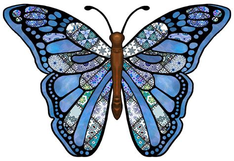 butterfly templates clipart