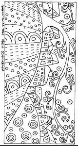 Coloring Doodling Colorare Disegni Hundertwasser Karla Gerard Quilting Kunstunterricht Scuola Charlean Starr Stitchery Malvorlagen Drus Zen Pittura Livres Dessiner école sketch template