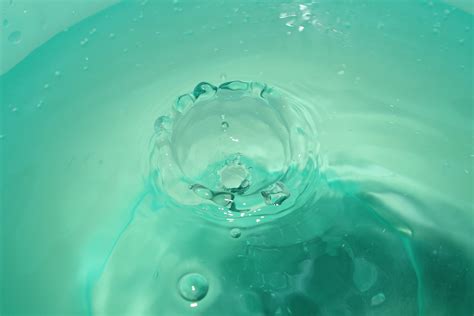 images nature wave wet reflection biology blue circle turquoise drop  water