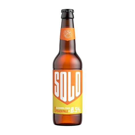 Solo Alcohol Free Peach Pale West Berkshire Brewery