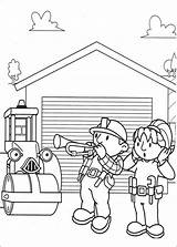 Bob Builder Coloring Pages sketch template