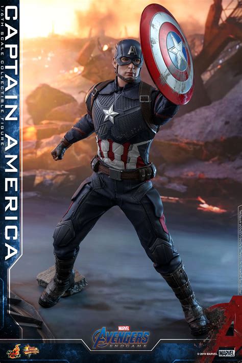 Captain America And Black Widow Endgame Hot Toys Revealed