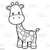 Giraffe Calf sketch template