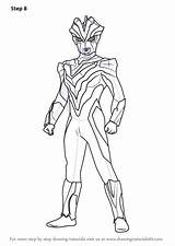 Ultraman Mewarnai Ginga Victory Orb Sketsa Kaiju sketch template