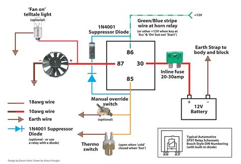 pin  amp relay wiring diagram    deltageneralime electric radiator fan