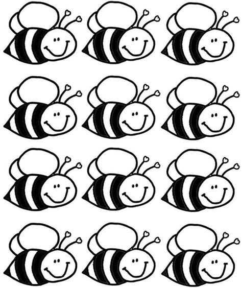 bee page  coloring printable coloring pages