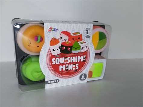 pc squishimi minis fidget toy pack squishable  cute