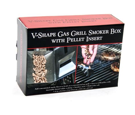 cc short gas grill  smoker box  pellet tube  companion group
