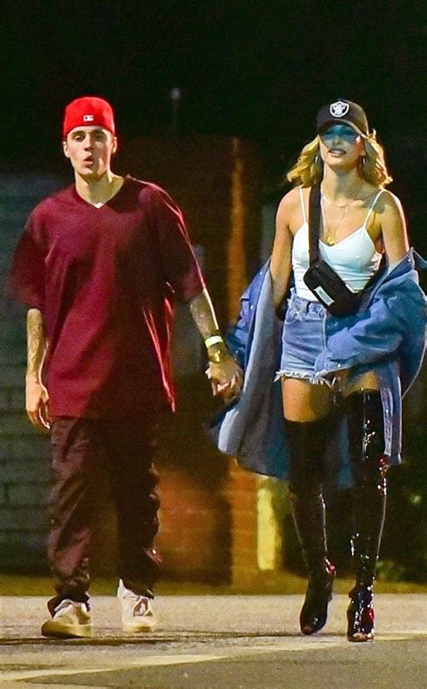 hailey and justin bieber bask in newlywed bliss during fun night out