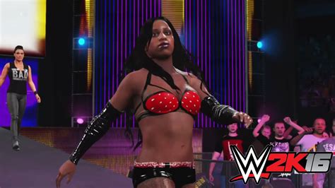 Wwe 2k16 Naomi S Entrance Updated Look And Attire Youtube