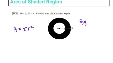 area  shaded region youtube