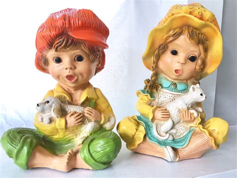 1974 alice and andy universal statuary figurine statues by