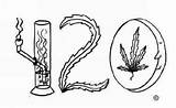 420 Marijuana Trippy Bongs Stoner Tekk Zeichnen Drugz Cannabis Aol sketch template