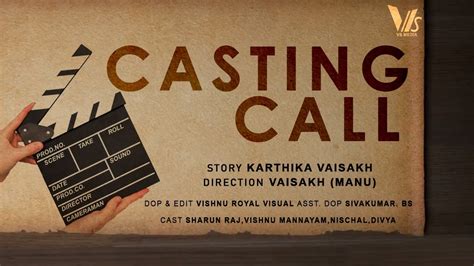 Casting Call Malayalam Short Film Vs Media Youtube