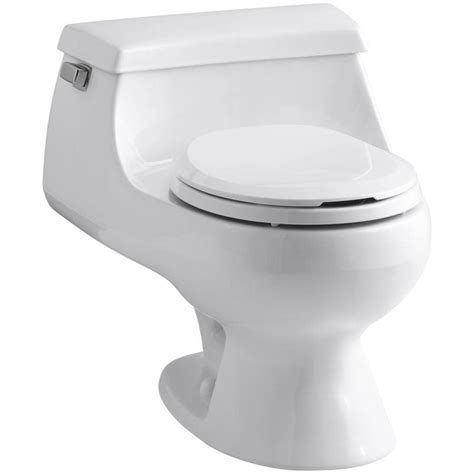 kohler rialto white  gpf  lpf  rough    piece standard height toilet  lowescom