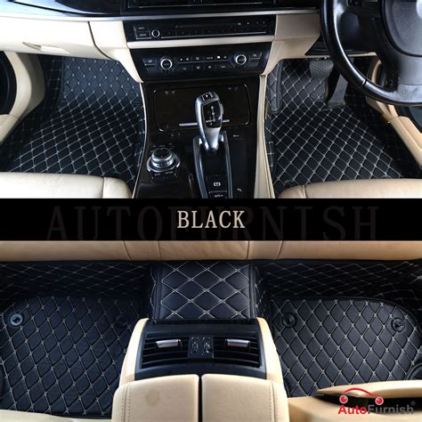 autofurnish  luxury car mats  hyundai santro  black set