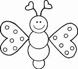 Coloring Butterfly Cartoon Pages Girl Clip Bugs Size Butterflies Printable Color Girls Sheets Cute Freebie Wecoloringpage Print Getcolorings Flowers Kids sketch template