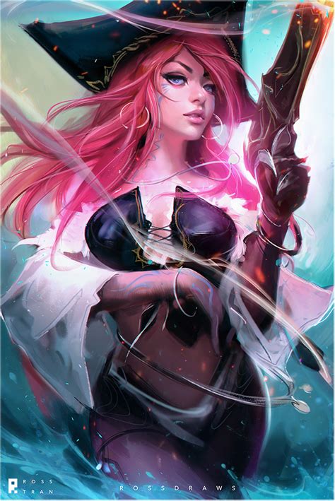 miss fortune youtube by rossdraws on deviantart