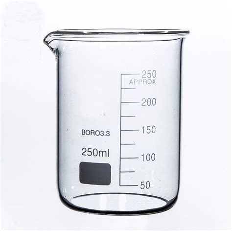 ml  form beaker chemistry laboratory borosilicate glass