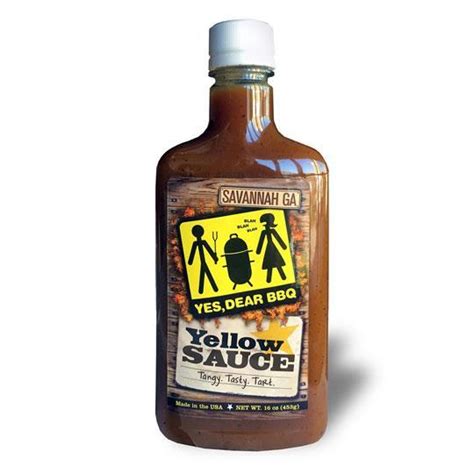 yes dear yellow bbq sauce the barbecue company