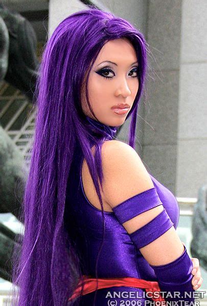 yaya han cosplay cosplay woman purple hair cosplay