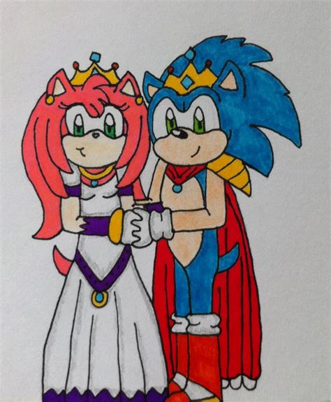 Artstation King Sonic And Queen Amy