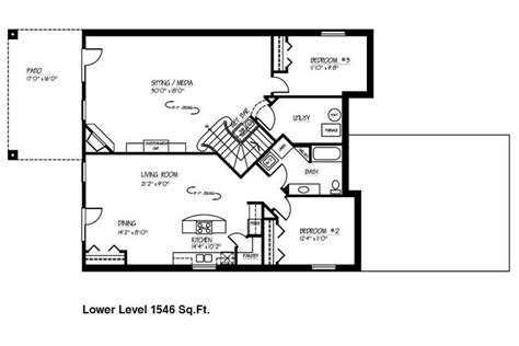 small house plans  basements  home plans design