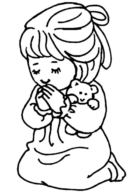 drawings  children   praying clipart