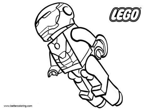 lego iron man printable coloring pages lego iron man coloring pages  getcoloringscom