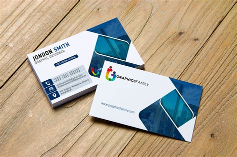 graphic artist professional business card design template graphicsfamily