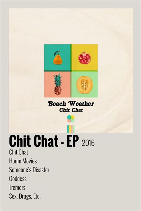 chit chat ep beach weather beach weather weather song music