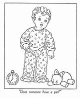 Pajamas Pajama Boy Coloringhome sketch template