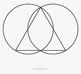 Triangle Equilateral Circle Coloring Kindpng sketch template