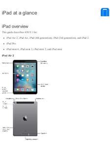 apple ipad  generation printed manual