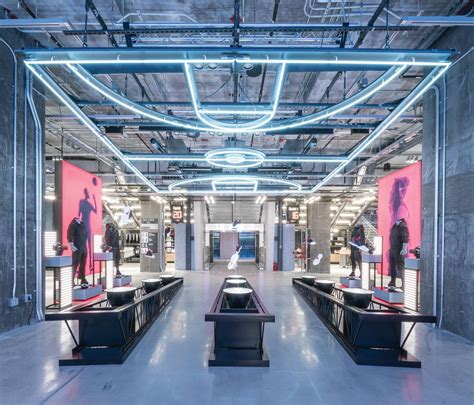 retail store design retail shop nike retail retail lighting linear lighting adidas design